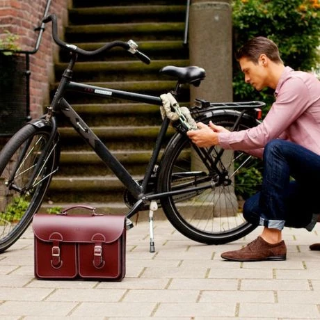 OldSchool Bags Schooltas Extra Large Zwart-Wit 8 OldSchool Bags Schooltas Extra Large Zwart-Wit - Afbeelding 6