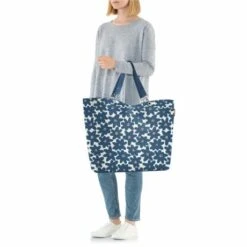 Reisenthel Shopper XL Daisy Blue -Fjallraven Tassen Verkoopwinkel model xl blue
