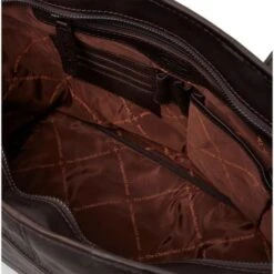 Chesterfield Monza Leren Shopper Bruin -Fjallraven Tassen Verkoopwinkel monza shopper bruin 3