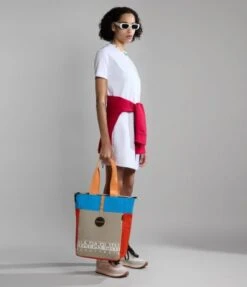 Napapijri Salinas Shopper Handtas Multi -Fjallraven Tassen Verkoopwinkel na4h68mbg alt2 3