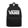 Vans New Skool Kids Rugzak Black/White -Fjallraven Tassen Verkoopwinkel newskool blackwhite 1 1