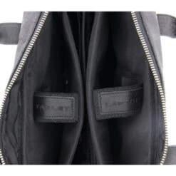 Plevier Vintage London Laptoptas 2-Vaks 15.6" Black -Fjallraven Tassen Verkoopwinkel plevier 38 zwart binnenkant