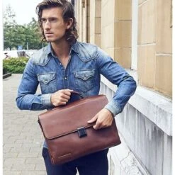 Plevier Morse Leren Aktentas 2-Vaks 15.6" Zwart -Fjallraven Tassen Verkoopwinkel plevier 7 1 1 1