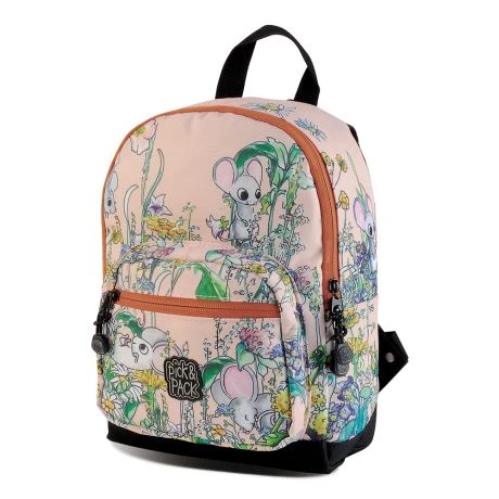 Pick & Pack Rugzak S Mice Light Pink 4 Pick & Pack Rugzak S Mice Light Pink - Afbeelding 2