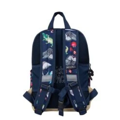 Pick & Pack Rugzak M Mix Animal Navy -Fjallraven Tassen Verkoopwinkel pp20202 14 back
