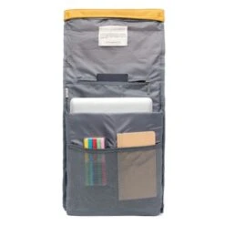 Lefrik Eco Roll Backpack 15" Reflective New Mustard -Fjallraven Tassen Verkoopwinkel roll reflective new mustard interna