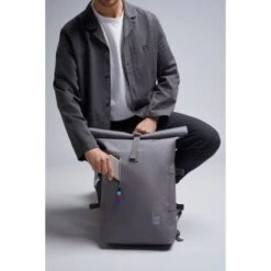 GOT BAG RollTop Backpack 15" Stone -Fjallraven Tassen Verkoopwinkel rolltop stone mood 02