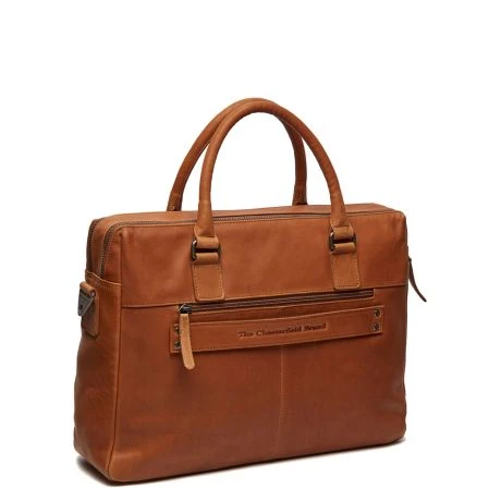 Chesterfield Salvador Kantoortas Waxed Pull Up Cognac 4 Chesterfield Salvador Kantoortas Waxed Pull Up Cognac - Afbeelding 2