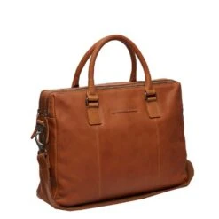 Chesterfield Salvador Kantoortas Waxed Pull Up Cognac