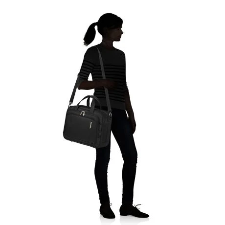 Samsonite Respark Laptop Shoulder Bag 15.6'' Ozone Black 9 Samsonite Respark Laptop Shoulder Bag 15.6'' Ozone Black - Afbeelding 7