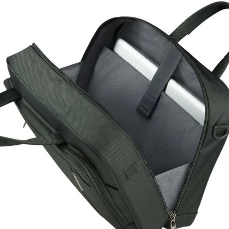 Samsonite Respark Laptop Shoulder Bag 15.6'' Forest Green 6 Samsonite Respark Laptop Shoulder Bag 15.6'' Forest Green - Afbeelding 4