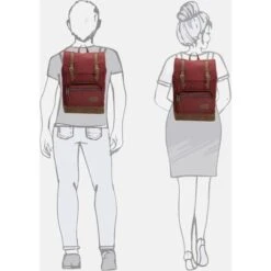 Enrico Benetti Santiago Rugtas L 17" Bordeaux Rood 9 Enrico Benetti Santiago Rugtas L 17" Bordeaux Rood -Fjallraven Tassen Verkoopwinkel santiago 17 4