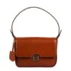 Burkely Modest Meghan Satchel Shoulderbag Cognac -Fjallraven Tassen Verkoopwinkel satchel cognac