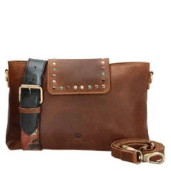 Micmacbags Masterpiece Crossover Bag Schoudertas Cognac