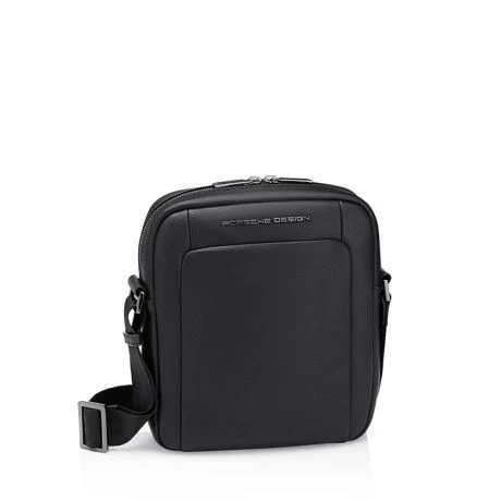 Porsche Design Roadster Leren Schoudertas XS Black 3 Porsche Design Roadster Leren Schoudertas XS Black