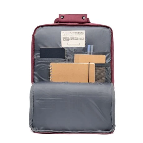 Lefrik Smart Daily Backpack Laptop 13" Plum 4 Lefrik Smart Daily Backpack Laptop 13" Plum - Afbeelding 2