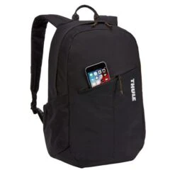 Thule Notus Backpack 20L Black -Fjallraven Tassen Verkoopwinkel thule notus tcam6115 black fs 02 3204304