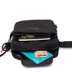 Lefrik Tokyo Crossbody Schoudertas Black Ripstop -Fjallraven Tassen Verkoopwinkel tokyo black interna