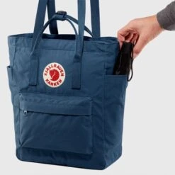 Fjallraven Fjällräven Kanken Totepack Sky Blue -Fjallraven Tassen Verkoopwinkel tote detail 3 1
