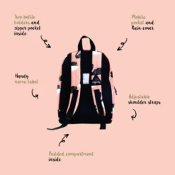 Little Legends Kinderrugzak Zwaan -Fjallraven Tassen Verkoopwinkel usp swan achterkant