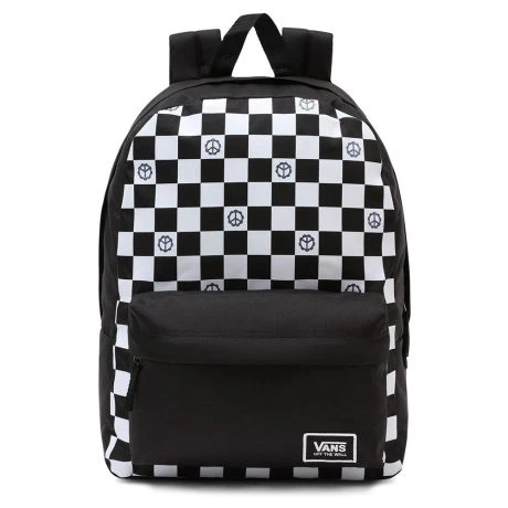 Vans Realm Rugzak Glitter Peace Check 3 Vans Realm Rugzak Glitter Peace Check