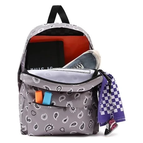 Vans New Skool Kids Rugzak Frost Grey 4 Vans New Skool Kids Rugzak Frost Grey - Afbeelding 2