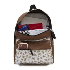 Vans Realm Rugzak Marshmallow Sepia Brown -Fjallraven Tassen Verkoopwinkel vn0a3ui6cdm alt3