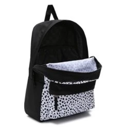 Vans Realm Kids Girls Rugzak Dalmatian Black / White -Fjallraven Tassen Verkoopwinkel vn0a4ulty28 alt3