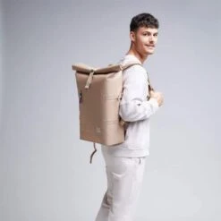 GOT BAG RollTop Backpack 15" Sand -Fjallraven Tassen Verkoopwinkel warmsand 2