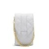 MOSZ Telefoontasje Quilted Off White Light 2 MOSZ Telefoontasje Quilted Off White Light -Fjallraven Tassen Verkoopwinkel white quilted gold