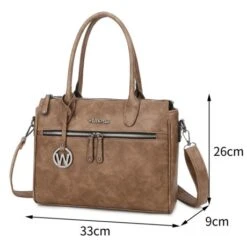 Wimona Bambina Schoudertas Taupe 10 Wimona Bambina Schoudertas Taupe -Fjallraven Tassen Verkoopwinkel wimona bambina taupe 3