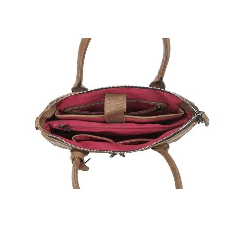 Wimona Bambina Schoudertas Taupe 6 Wimona Bambina Schoudertas Taupe - Afbeelding 4