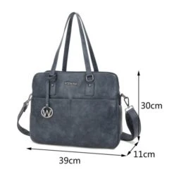 Wimona Carlotta Schoudertas 13.3" Donkerblauw -Fjallraven Tassen Verkoopwinkel wimona carlotta donkerblauw 3