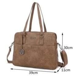 Wimona Carlotta Schoudertas 13.3" Taupe 10 Wimona Carlotta Schoudertas 13.3" Taupe -Fjallraven Tassen Verkoopwinkel wimona carlotta taupe 3