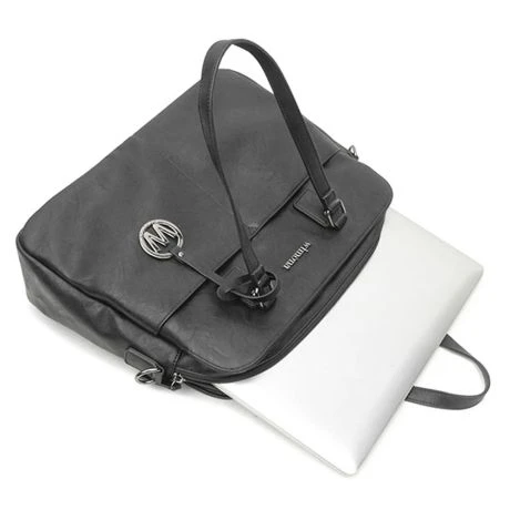 Wimona Carlotta Schoudertas 13.3" Black 8 Wimona Carlotta Schoudertas 13.3" Black - Afbeelding 6