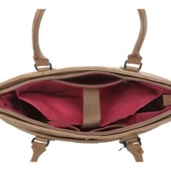 Wimona Carmina Schoudertas 13.3" Taupe 11 Wimona Carmina Schoudertas 13.3" Taupe -Fjallraven Tassen Verkoopwinkel wimona carmina taupe 4