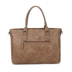 Wimona Carmina Schoudertas 13.3" Taupe 12 Wimona Carmina Schoudertas 13.3" Taupe -Fjallraven Tassen Verkoopwinkel wimona carmina taupe 5