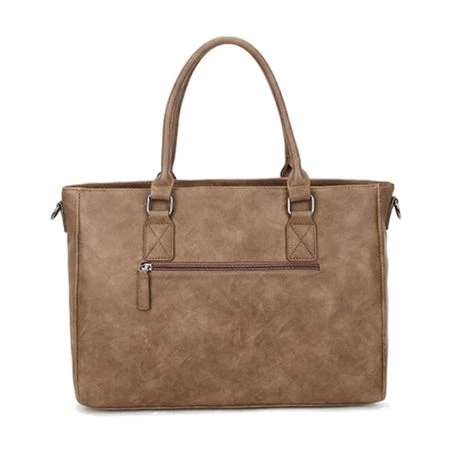 Wimona Carmina Schoudertas 13.3" Taupe 7 Wimona Carmina Schoudertas 13.3" Taupe - Afbeelding 5