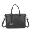 Wimona Carmina Schoudertas 13.3" Black 2 Wimona Carmina Schoudertas 13.3" Black -Fjallraven Tassen Verkoopwinkel wimona carmina zwart 1