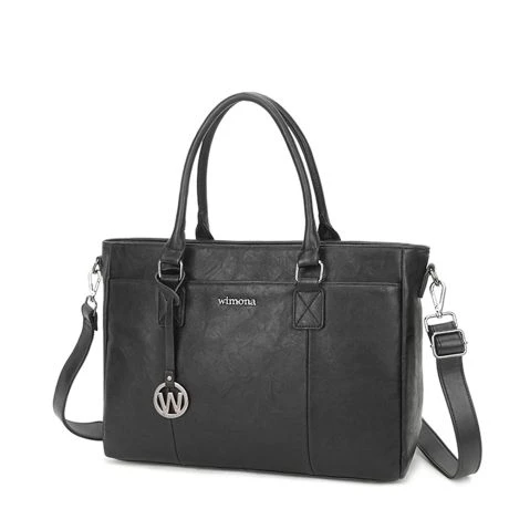 Wimona Carmina Schoudertas 13.3" Black 4 Wimona Carmina Schoudertas 13.3" Black - Afbeelding 2