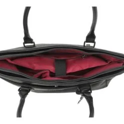 Wimona Carmina Schoudertas 13.3" Black 11 Wimona Carmina Schoudertas 13.3" Black -Fjallraven Tassen Verkoopwinkel wimona carmina zwart 4