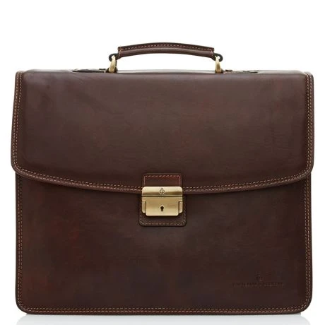 Castelijn & Beerens Verona 3-Vaks Laptoptas 15.6'' Mocca 3 Castelijn & Beerens Verona 3-Vaks Laptoptas 15.6'' Mocca