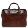 Castelijn & Beerens Rien 3-Vaks Laptoptas 15.6'' RFID Cognac
