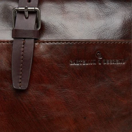 Castelijn & Beerens Rien 3-Vaks Laptoptas 15.6'' RFID Cognac 7 Castelijn & Beerens Rien 3-Vaks Laptoptas 15.6'' RFID Cognac - Afbeelding 5