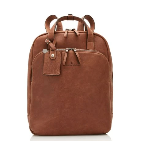Castelijn & Beerens Carisma Laptop Rugtas 15.6'' Cognac 3 Castelijn & Beerens Carisma Laptop Rugtas 15.6'' Cognac