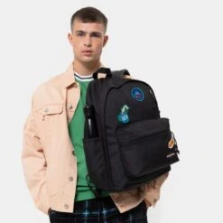 Eastpak Office Zippl'r Rugzak Camp Patch Black -Fjallraven Tassen Verkoopwinkel zipplr camp patch 3